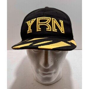 YRN Young Rich Nation “Living The Dream” Baseball Cap Black/Yellow Adjustable